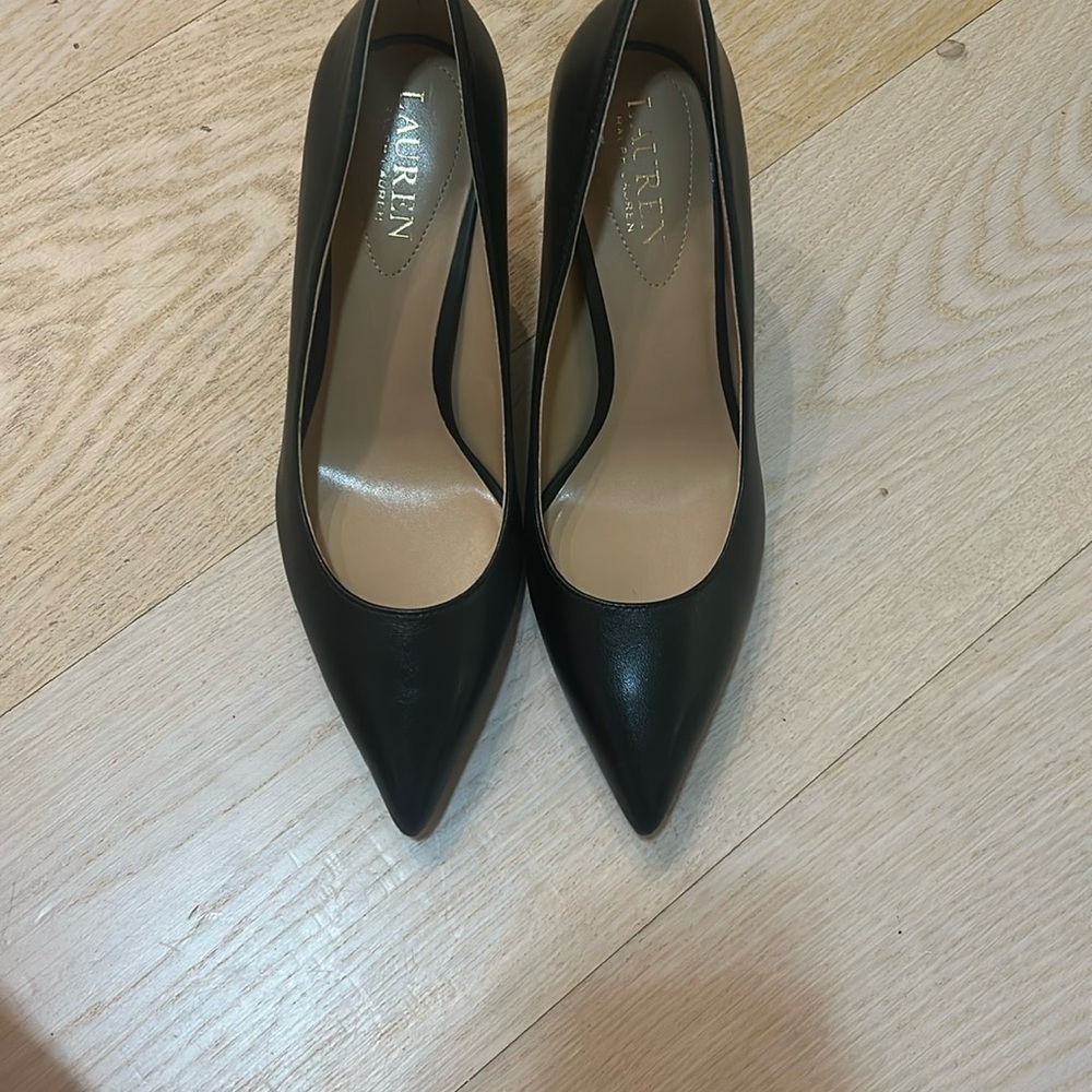Ralph Lauren Classic Black Heels